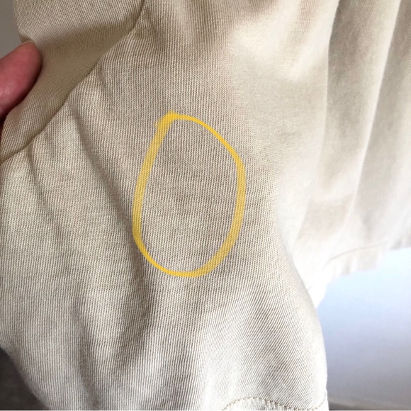 L*Space Beachwood Sand Beige Twist Front T-Shirt Dress Size Medium - Picture 11 of 11